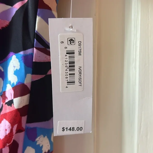 Colorful Printed Dress - Picture 2 of 2